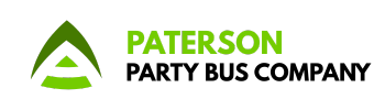 paterson party bus company logo