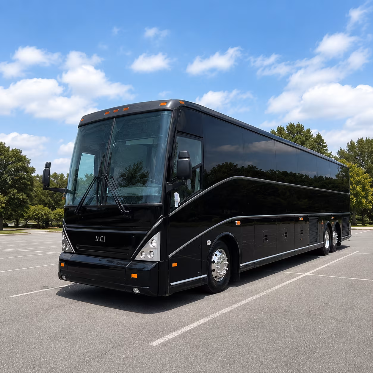 40-56 Passenger Charter Bus Exterior