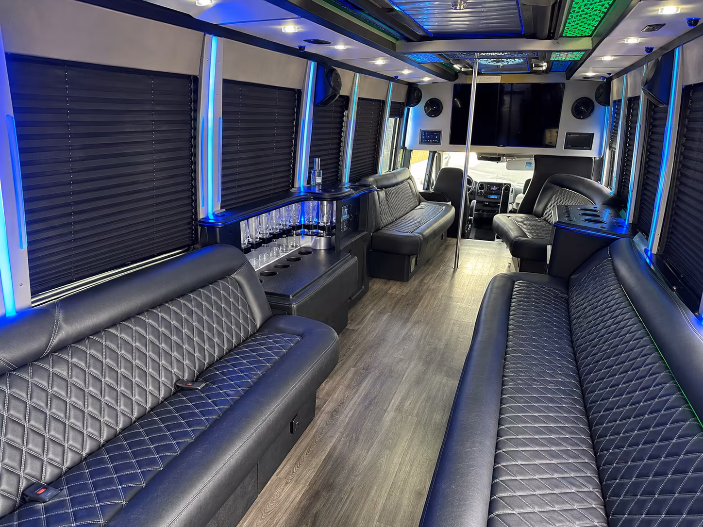 minibus interior