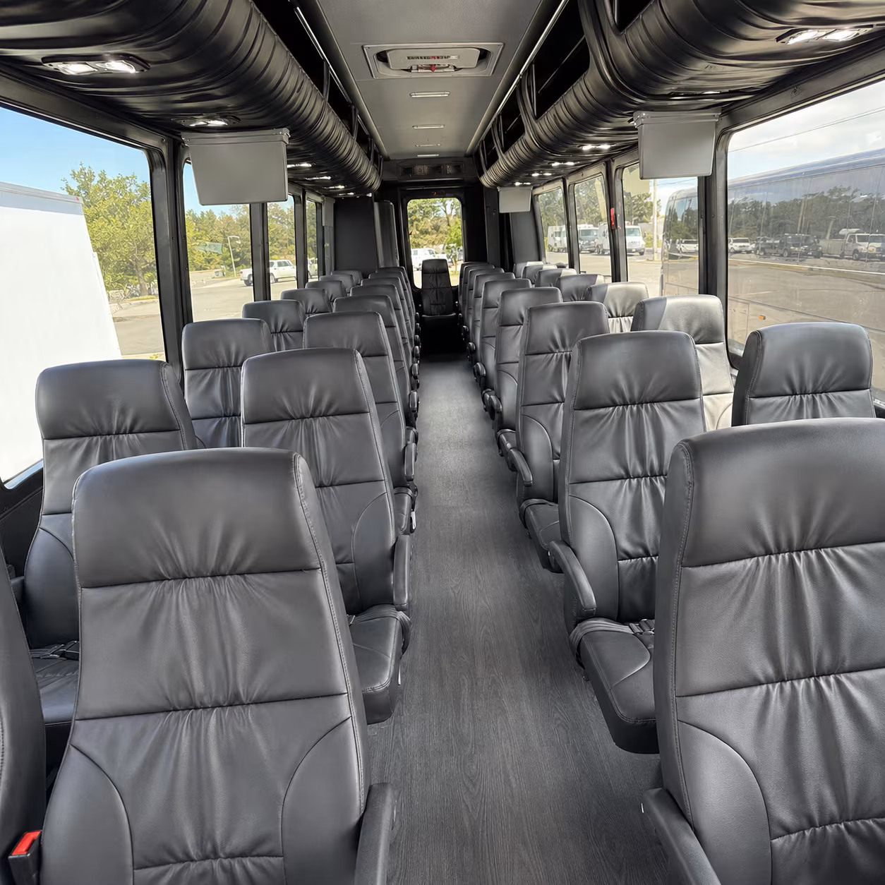 15-35 Passenger Minibus Inside