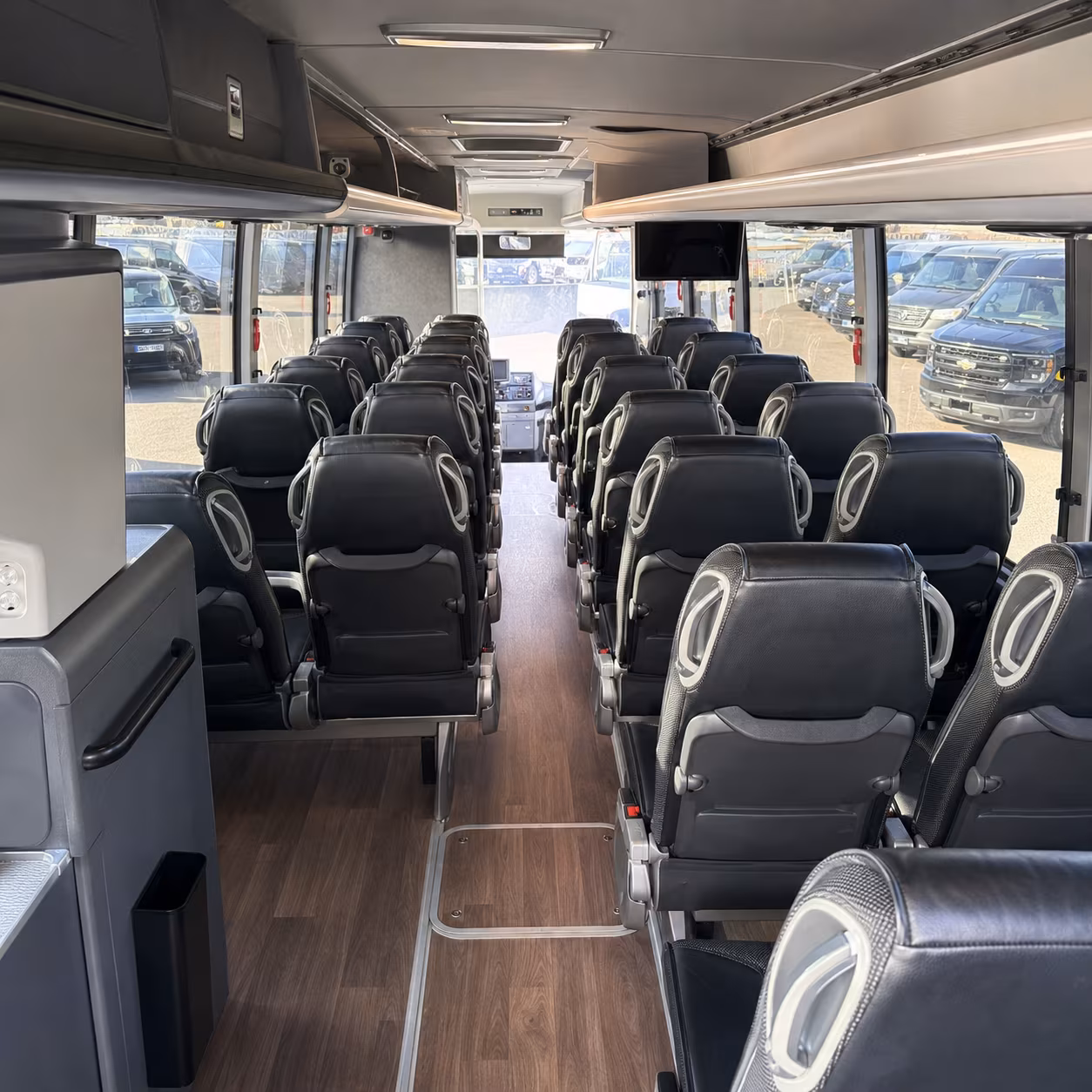 Paterson Airport Shuttle & Transportation party bus exterior