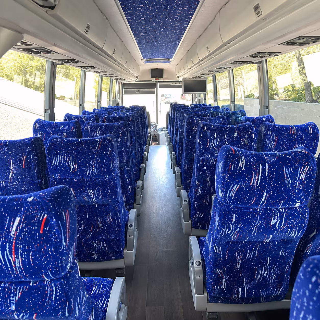 Paterson Airport Shuttle & Transportation party bus exterior