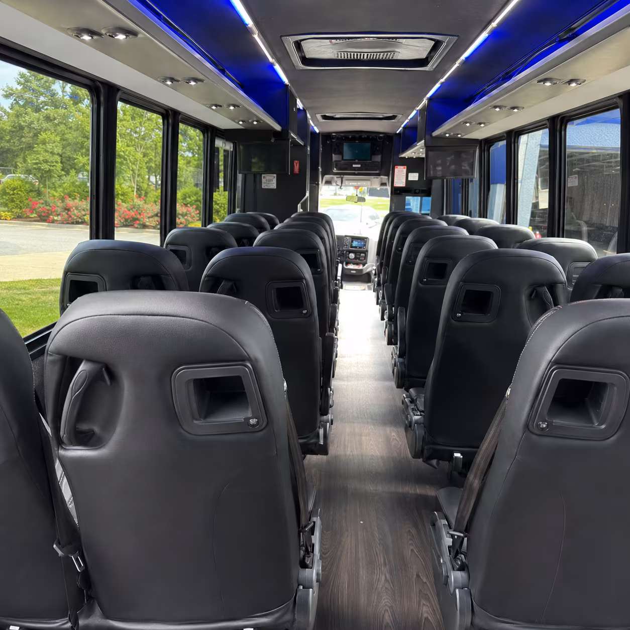 Paterson Airport Shuttle & Transportation onboard seating