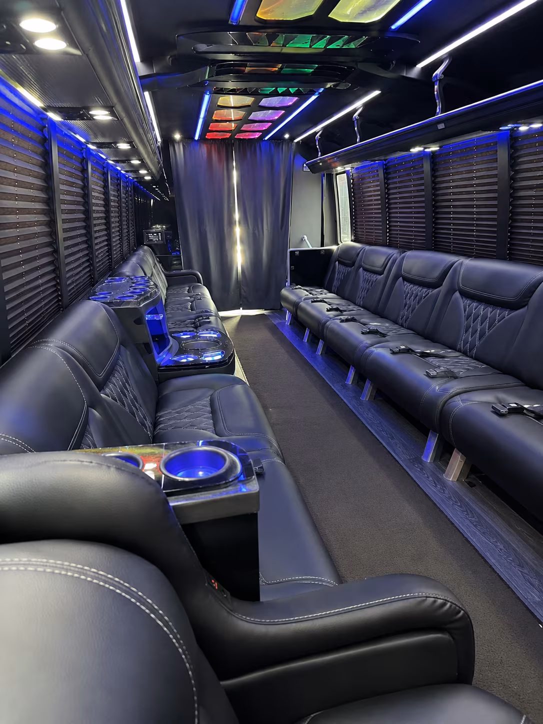 Paterson Concert & Music Festival Transportation party bus exterior