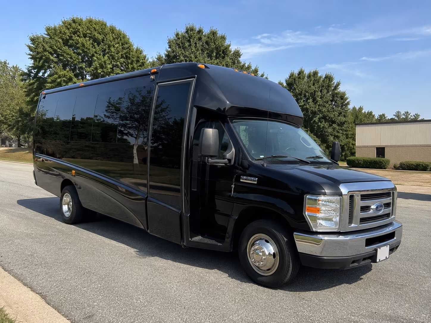Paterson Corporate Transportation party bus exterior