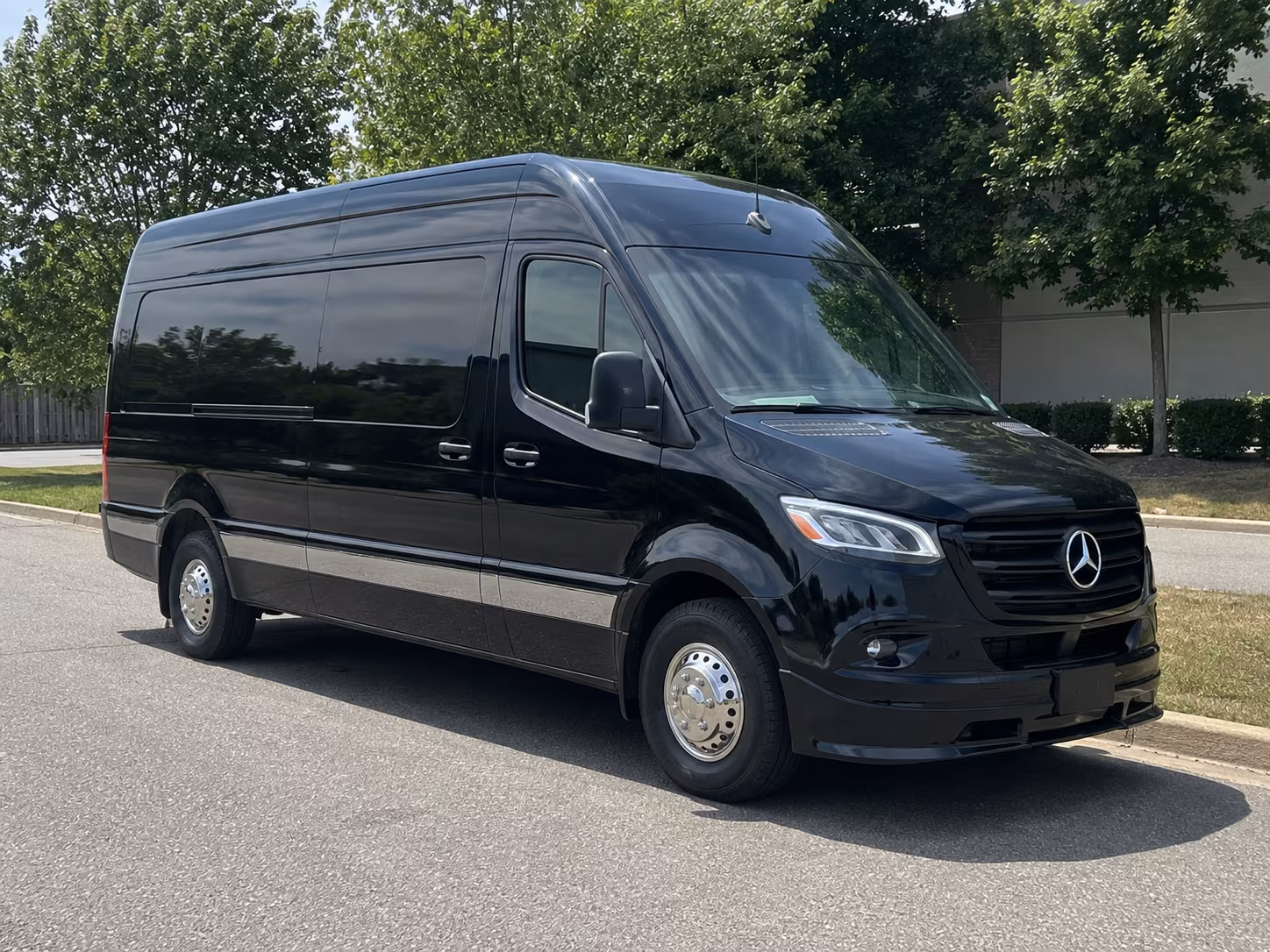 Paterson Corporate Transportation party bus exterior