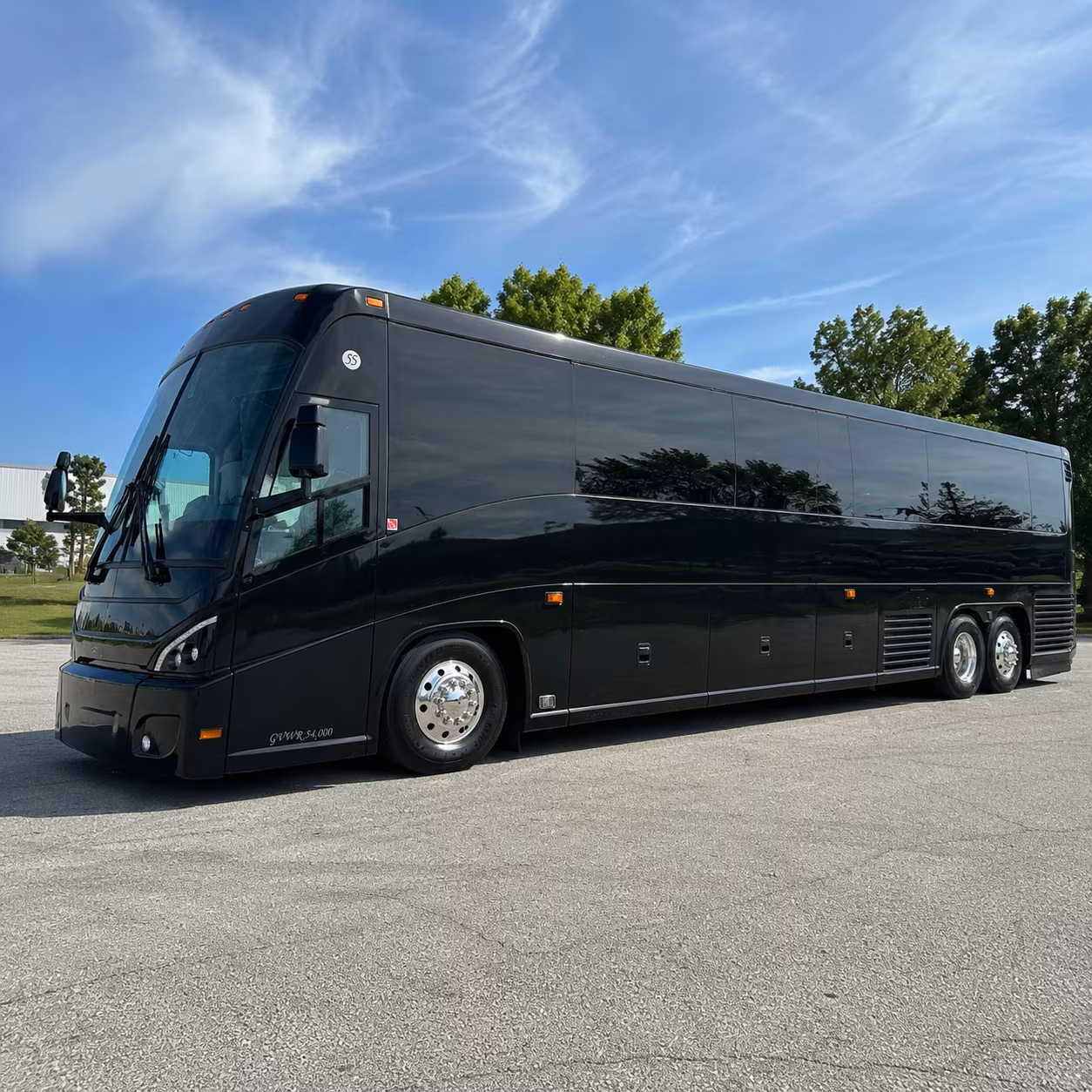 Paterson Corporate Transportation party bus exterior