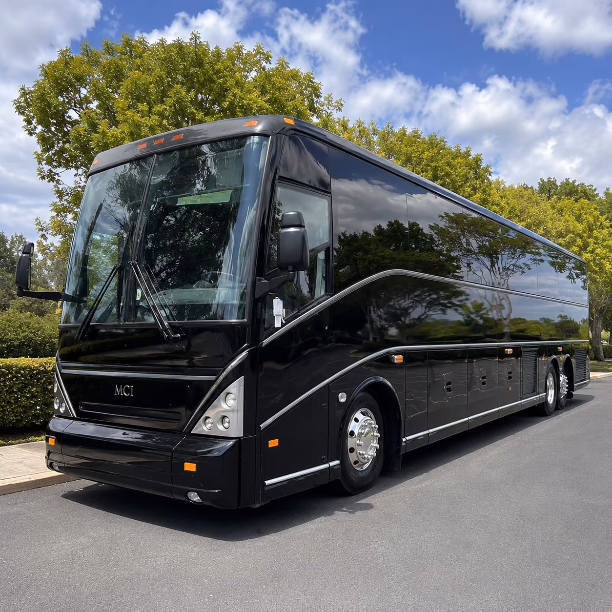 Paterson Corporate Transportation party bus exterior