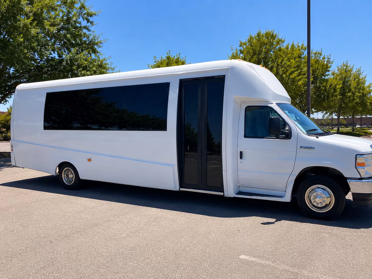 Paterson Private Event Transportation party bus exterior