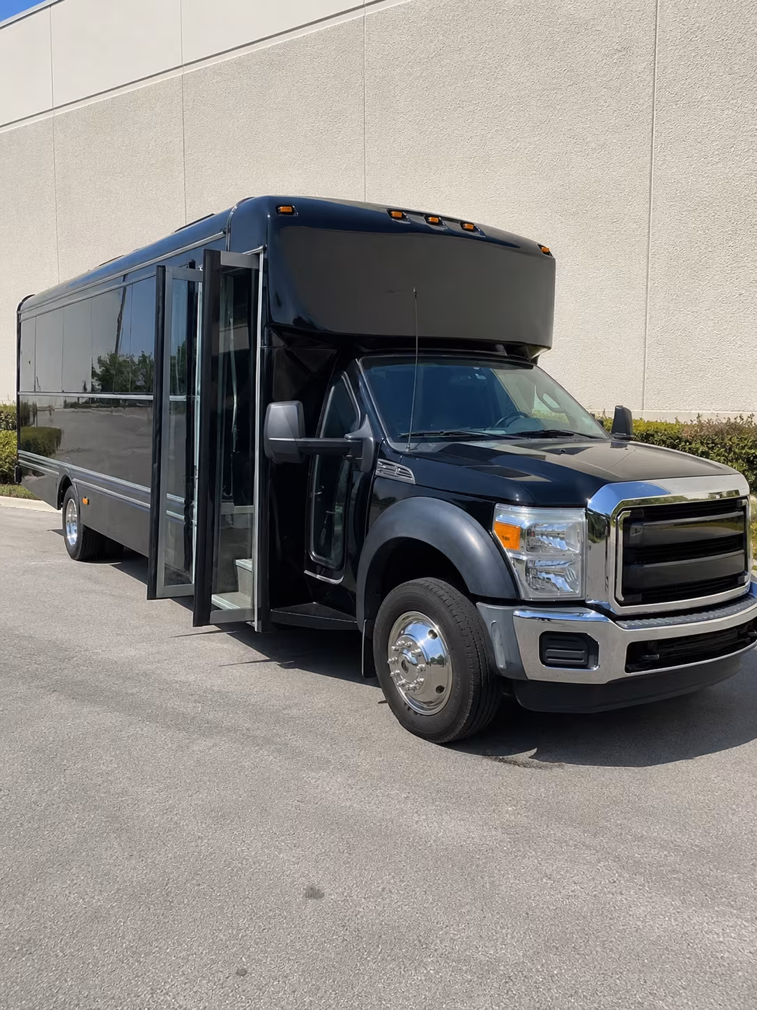 Paterson Prom & Homecoming Transportation party bus exterior