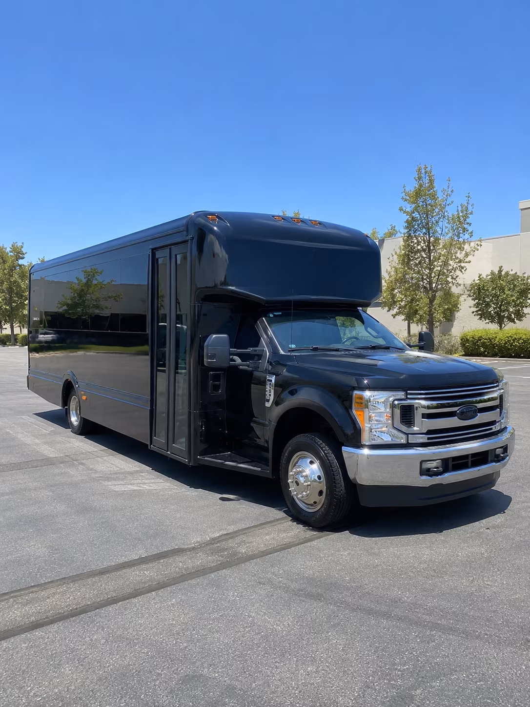 Paterson Sporting Event Transportation party bus exterior