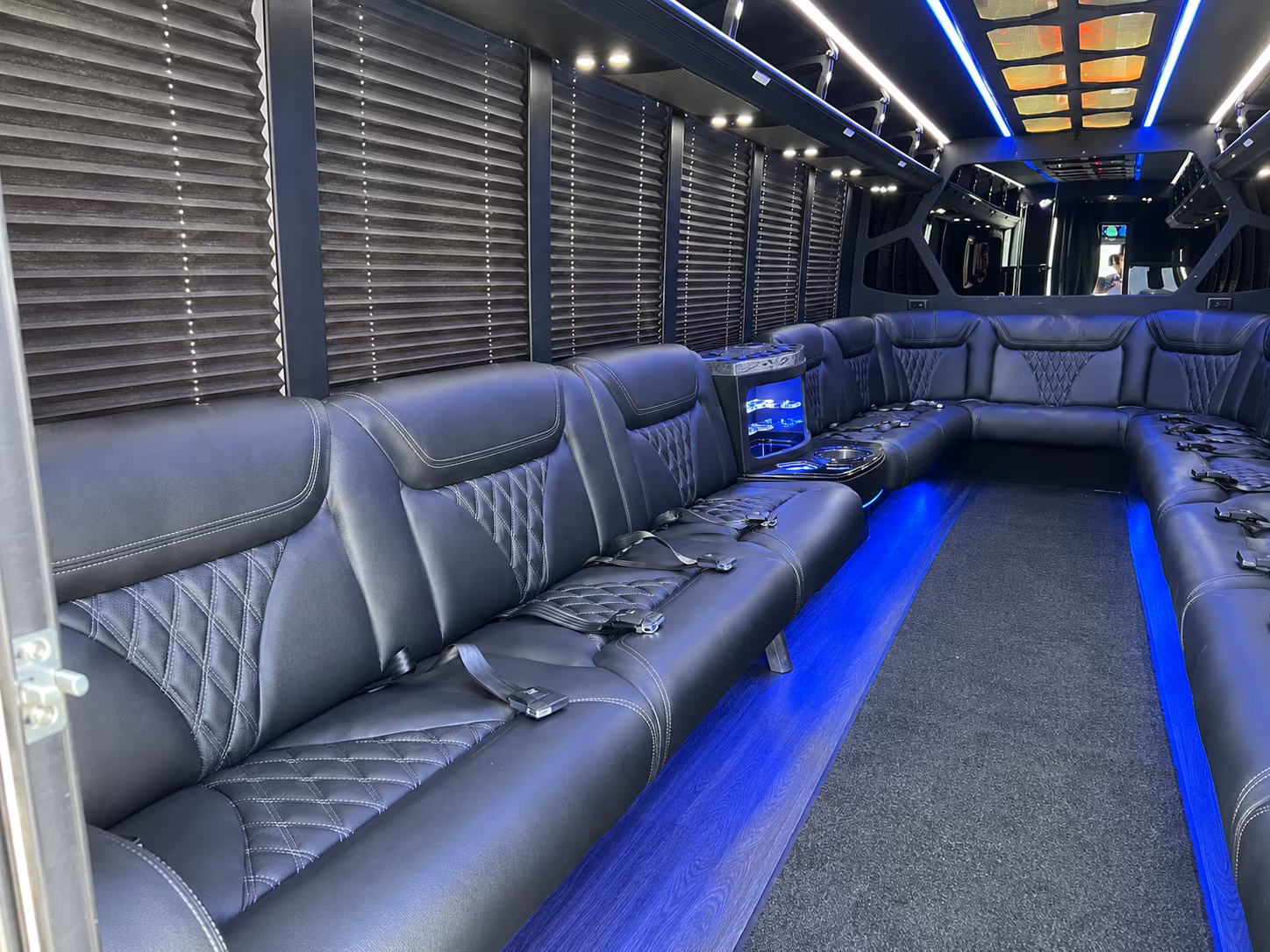 Paterson Sporting Event Transportation party bus exterior