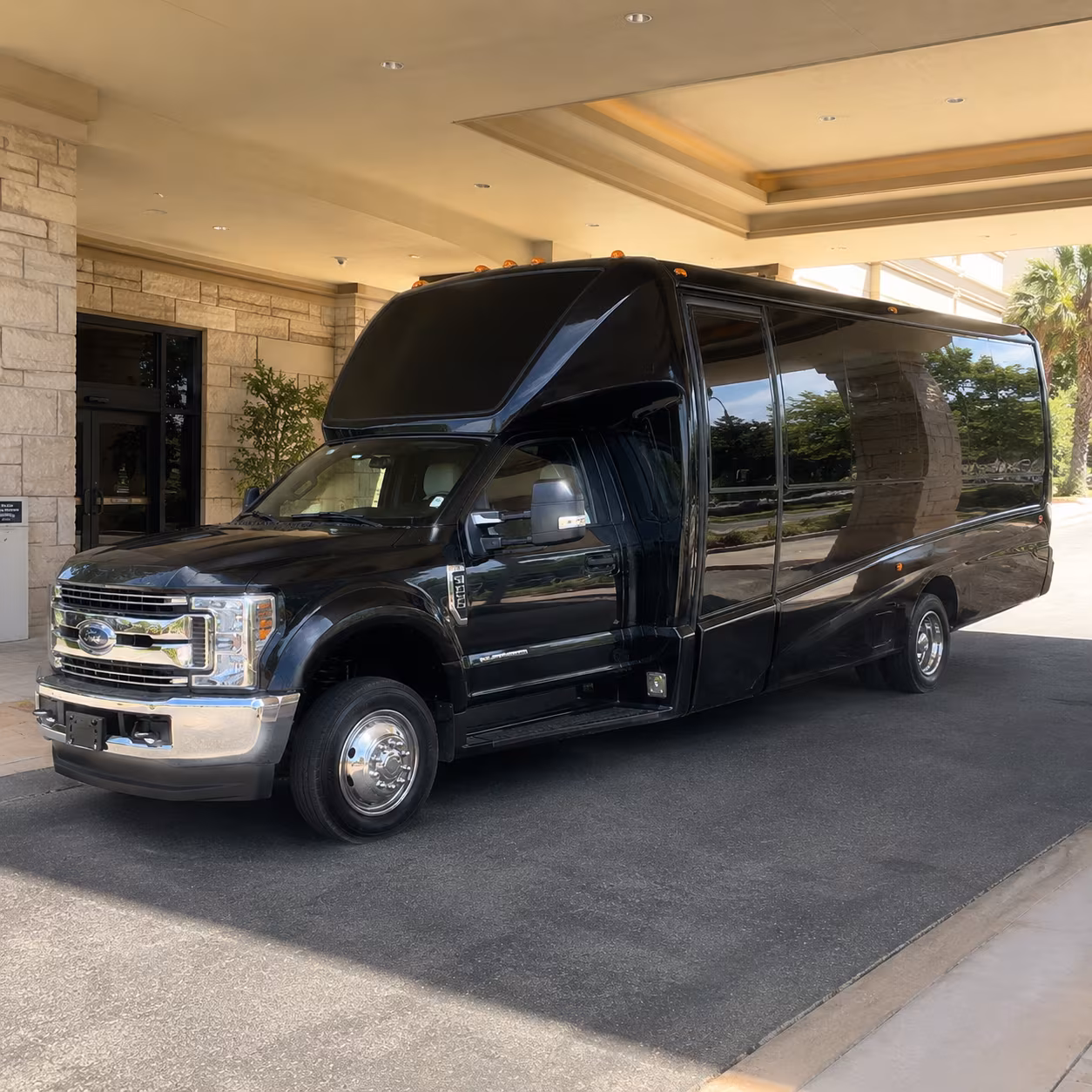 Paterson Sporting Event Transportation onboard seating