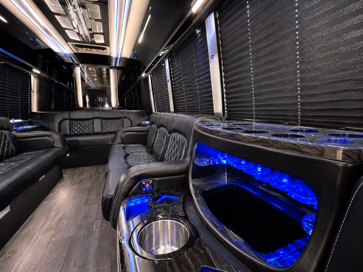Paterson Wedding Transportation party bus exterior