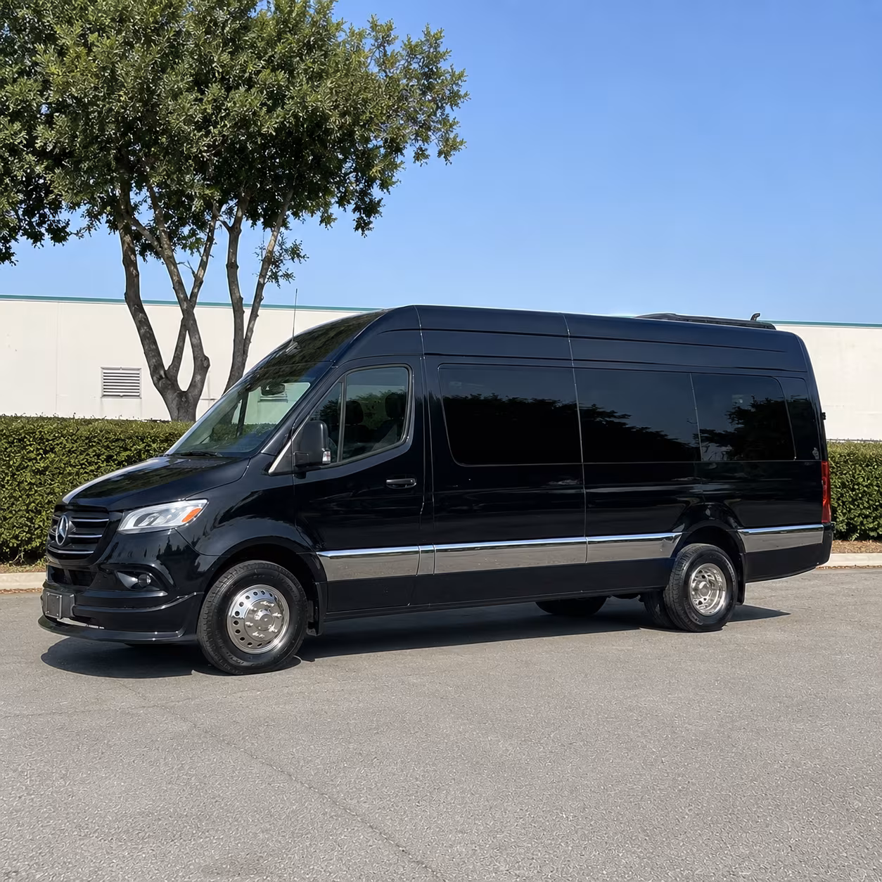 Sprinter Van Rental with Driver Exterior