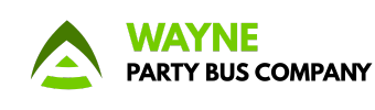 wayne party bus company logo